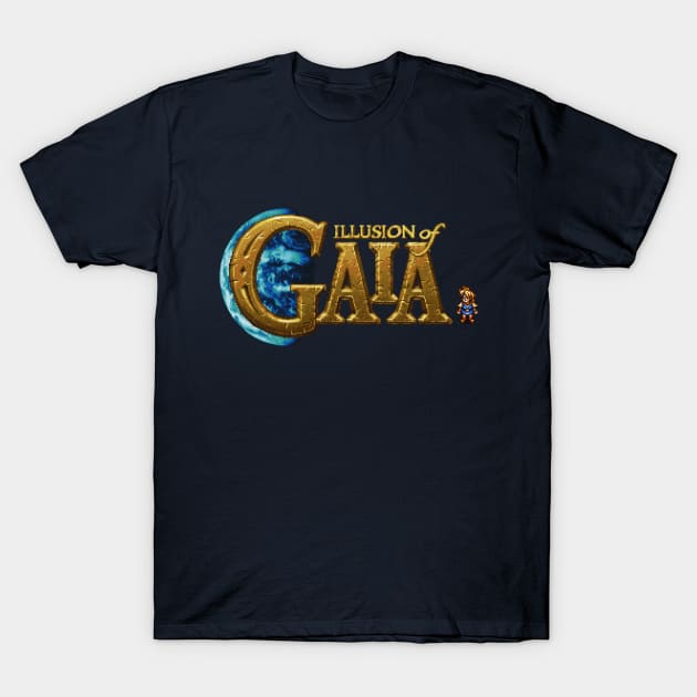 Illusion of Gaia T-Shirt by Quillix